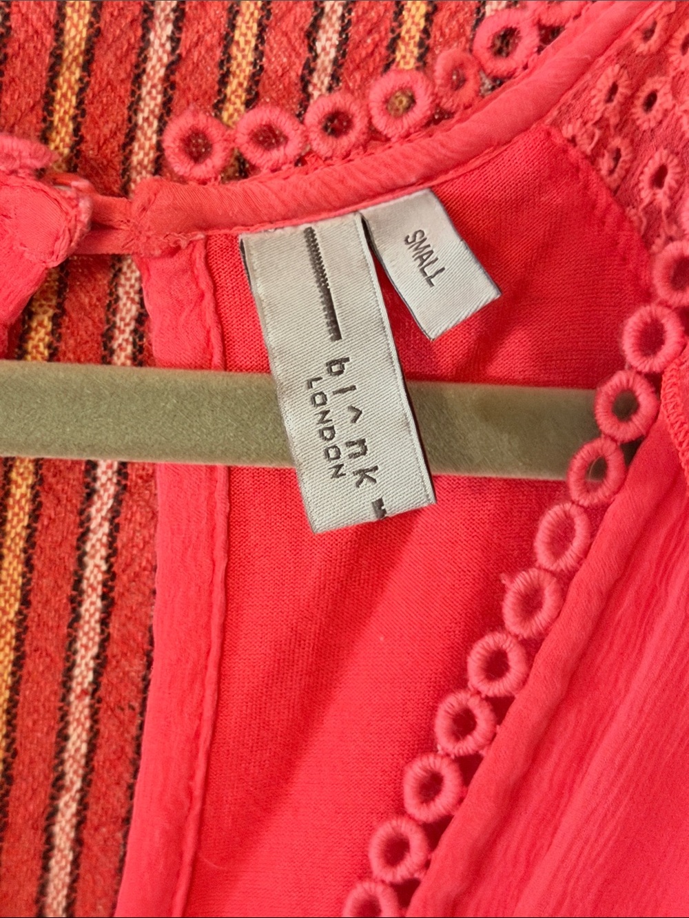 Anthropologie Blank London Coral Pink Women's Chiffon Lux Jumpsuit - Small